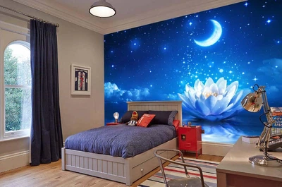 3D Фото Обои PHOTODECOR "Лилия на небе"