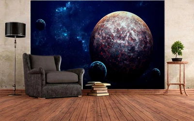 3D Фото Обои PHOTODECOR "Планеты 1"