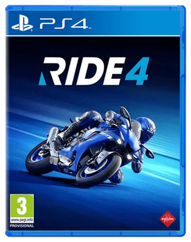 Игра Sony PlayStation 4 Ride 4 Русские Субтитры Б/У