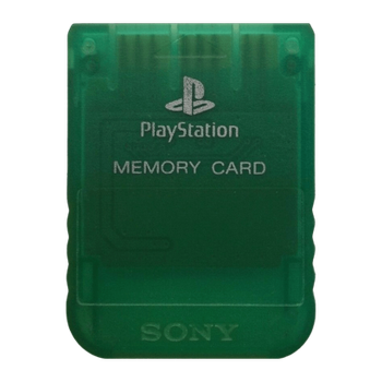 Карта Памяти Sony PlayStation 1 SCPH-1020 1MB Trans-Green Б/У