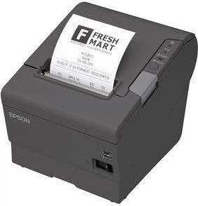 Принтер чеків Epson TM-T88 USB+Serial+Ethernet Black+Buzzer (C31CE94112)