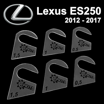 Пластини від провисання дверей Lexus ES250 2012-2017 (1 двері)