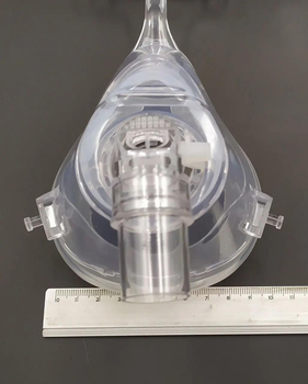 СІПАП Ротоносова маска для неінвазивної вентиляції легенів, СРАР (СіПАП),ШВЛ терапії ZW FA 02B, розмір L