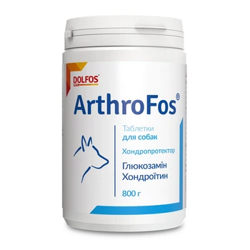 Витаминно-минеральная кормовая добавка Dolfos ArthroFos Forte для собак для укрепления суставов 800 т 139-800