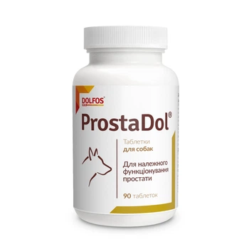 Кормовая добавка Dolfos ProstaDol витаминно минеральная для собак для улучшения функции простаты 90 т 858-90