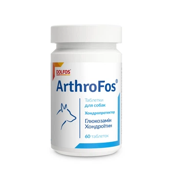 Витаминно минеральная добавка Dolfos ArthroFos Forte&nbsp;для укрепления суставов и хрящей у собак 60 т 139-60