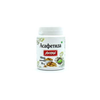 Порошок асафетиды Ямуна желтая 50г 4823079107427