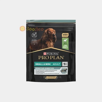 Сухой корм PURINA PRO PLAN Small&Mini Adult Sensitive Digestion для собак мелких пород, с ягненком, 700 г