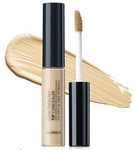 Консилер для маскировки недостатков кожи The Saem Cover Perfection Tip Concealer 1.5 - Natural Beige (6.5 мл) (695584-925466-2)