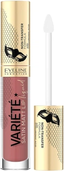 Жидкая помада для губ - Eveline Cosmetics Variete Satin Matt Lip Liquid Lipstick 04 - Toffee (4.5ml) (980258-1702827899-2)