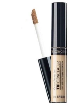 Консилер для маскування вад шкіри The Saem Cover Perfection Tip Concealer 1.75 - Middle Beige (6.5 мл)