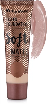 Тональний крем для обличчя Ruby Rose Soft Matte Liquid Foundation HB-8050 01 (29 мл) (853247-958257-2)
