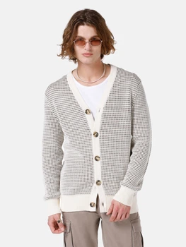Кардиган чоловічий Colin's CL1067003-OFW L Off White (8684112032344)