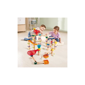 Конструктор Hape лабиринт Marble Run Трюки и повороты 129 элементов (m445271)