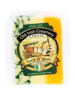 Сир Чеддер Old Irish Creamery Luck O'Irish Ірландський прапор 150г