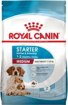 Сухий корм Royal Canin Medium Starter для собак у період вагітності та цуценят середніх порід до 2 місяців