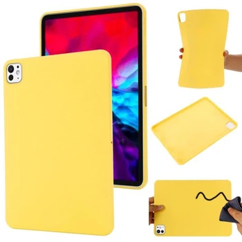 Защитный чехол Deexe Silicone Shell для iPad Pro 13 M5/M4 (2025/2024) - Yellow