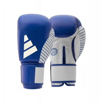 Боксерские перчатки Adidas WAKO (adiKBWKF200) Blue/White 12 унций