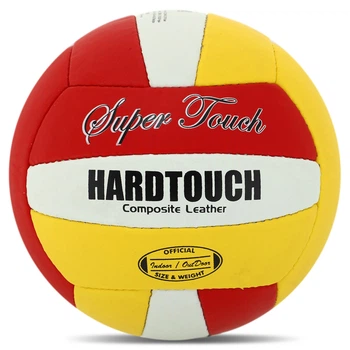 Мяч волейбольный Hard Touch VB-4400 №5 PU Красно-бело-желтый