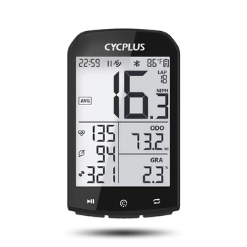 Беспроводной GPS водонепроницаемый велокомпьютер CYCPLUS M1 ANT+ Bluetooth 5.0