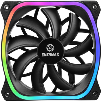 Вентилятор Enermax SquA RGB 120 мм ARGB PWM (4713157723994)