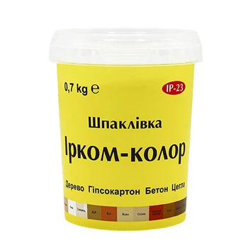 Шпатлевка по дереву Ирком-колор ИР-23 белая 0,7 кг