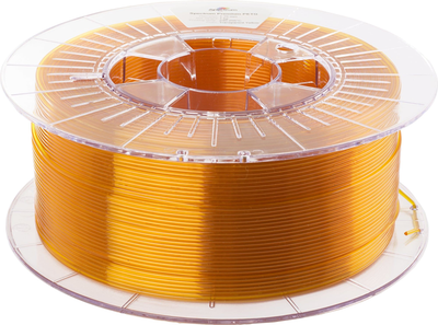 Filament do drukarek 3D Spectrum Premium PET-G 1.75 mm 1000 g Przezroczysty żółty (5903175657664)