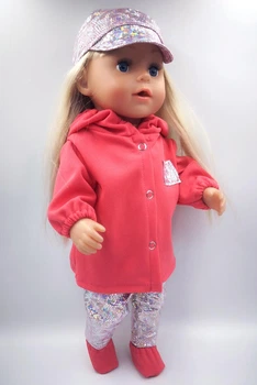 Комплект одягу 4 речі для Baby Born / Бебі Борн 40 - 44 см - Костюм "Модниця"