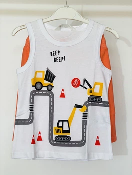 Костюм для мальчика HM 004 92 см Оранжевый