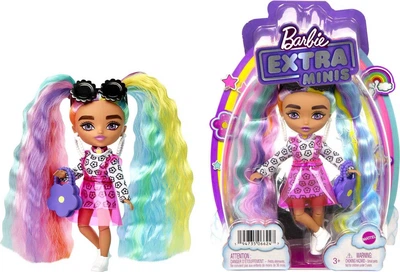 Лялька Barbie extra minis lady rainbow
