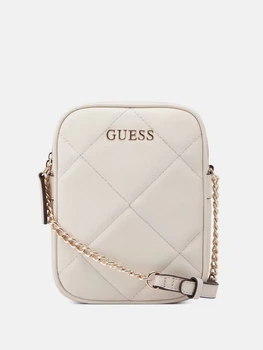 Сумочка Guess через плече, кросс боді оригінал, кремова