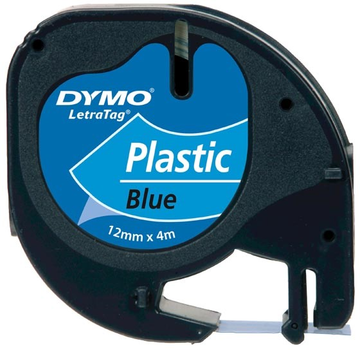 Taśma etykietowa Dymo S0721650 12 mm x 4 m Blue/Black