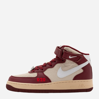 Sneakersy męskie wysokie Nike Air Force 1 Mid DO7045-600 41 Czerwone (195244731909)