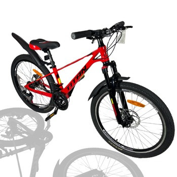Велосипед Titan 24" Mars 2024 Рама-11" red
