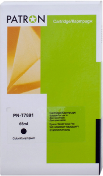 Картридж Patron совместимый с Epson T7891 XXL (C13T789140) 4K стр Black (PN-T7891)