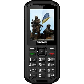 Мобільний телефон Sigma PA68 чорний