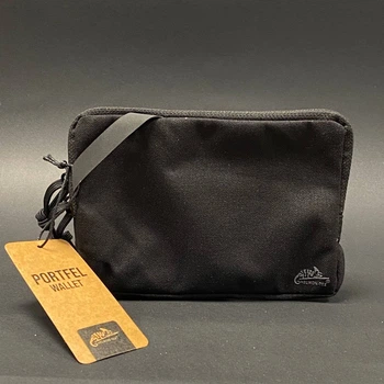 Гаманець військовий Helikon-Tex Чорний TRIP WALLET (MO-TRP-CD-01)