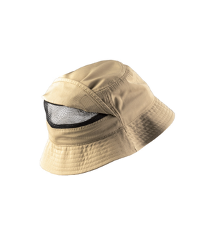 Панама тактична Mil-Tec Універсальна швидкосохнуча з сіткою M Хакі OUTDOOR HUT QUICK DRY KHAKI (12335004-903-M)