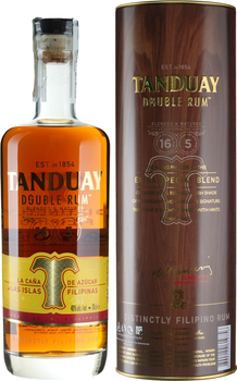 Ром Tanduay Double Rum 0.7 л 40% у подарунковій коробці (4800220619756)