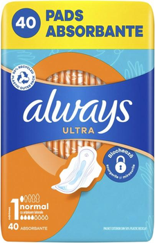 Гігієнічні прокладки Always Ultra Normal, 40 шт (123568)