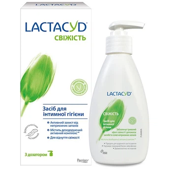 Засіб для інтимної гігієни Lactacyd Свіжість, 200 мл. (124906)