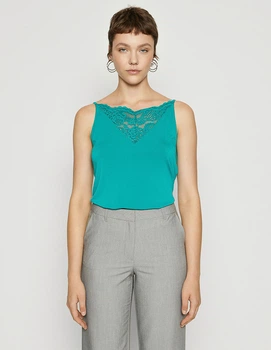 Майка Vero Moda Ж1106501 (10296122) колір зелений M