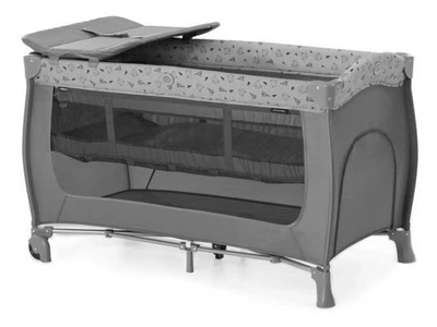 Дитячий манеж Sleep N Play, Hauck (Nordic Grey), 60066-5