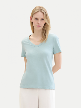 Футболка Tom Tailor Organic cotton t-shirt S Блакитний 1041533ХХ30463