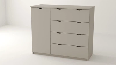 Комод Алекса 120 х 45 х 89 см Кашемир ВК-47