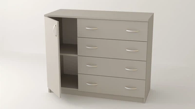 Комод Алекса 120 х 45 х 90 см Кашемир ВК-10