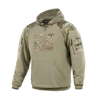 Кофта M-Tac Hoodie Combat Multicam/Tan Размер XS