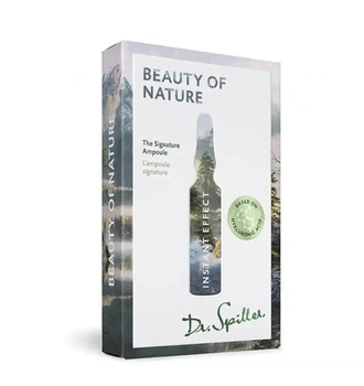Dr. Spiller Instant Effect Beauty of Nature 7×2 мл - ампулы мгновенного омоложения, сияния, лифтинг и увлажнения