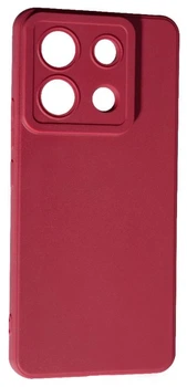 Чехол SMTT case на Xiaomi Redmi Note 13 Pro (5G) bordo