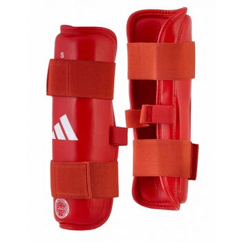 Захист гомілки для кікбоксингу Adidas Kickboxing Shin Guards WAKO (ADIWAKOSG01) Red M